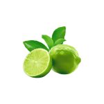 Citrus aurantium の未熟果の実のマクロ写真